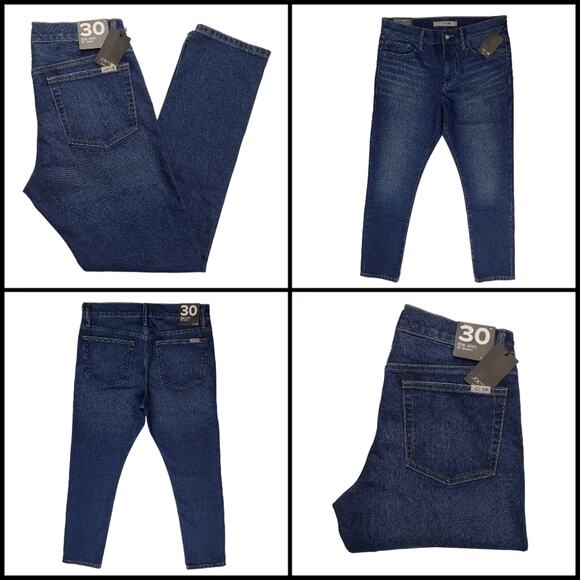 New, MSRP $189, Joe's The Slim Fit Jeans, size 30X30, Dark Wash, Stretch Fabric, - Picture 1 of 5